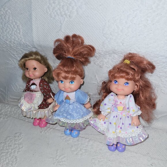 Cherry Merry Muffin 3 Dolls Lot, Vintage 80s - Picture 5 of 17